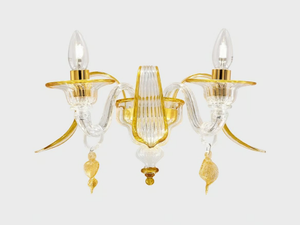 THALIA - Murano glass wall lamp _ Sogni Di Cristallo